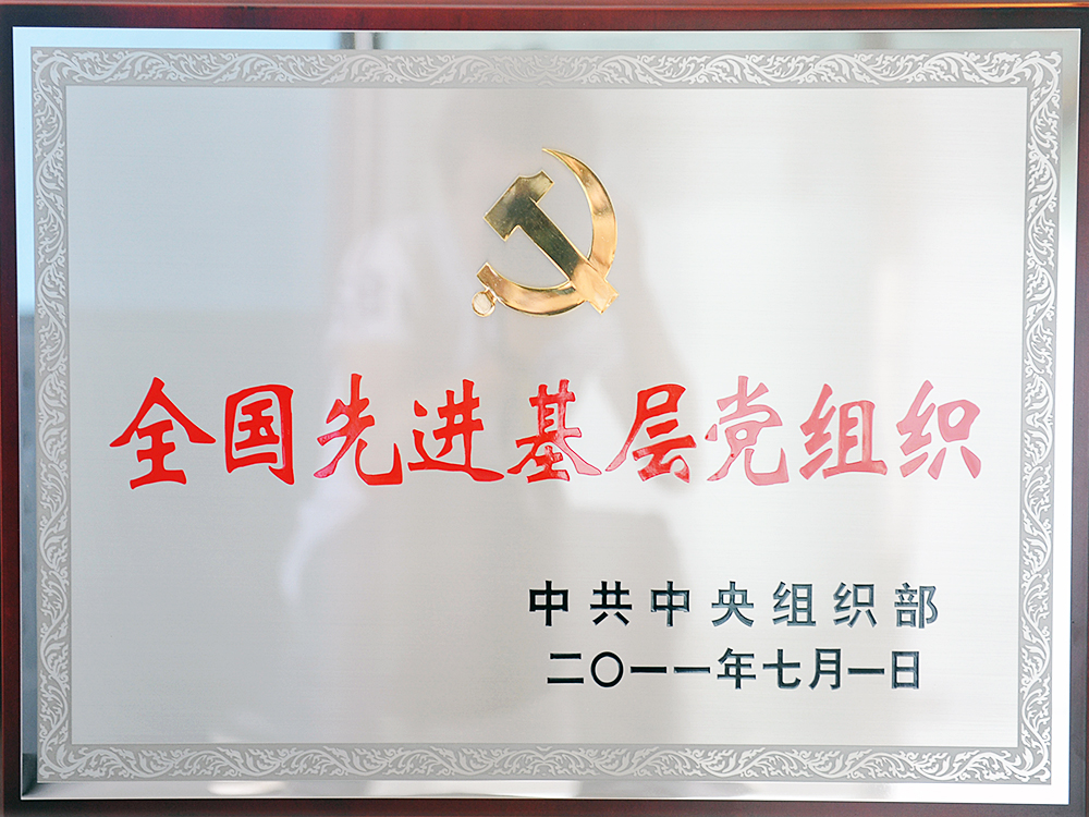 2011年7月，中共湖北和记AG集团委员会被中共中央组织部授予“全国先进基层党组织”